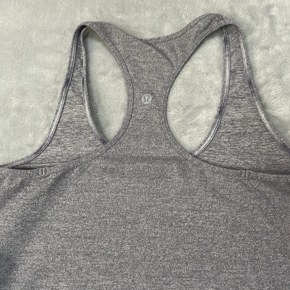 Lululemon athletica gray racerback tank - Picture 4 of 5